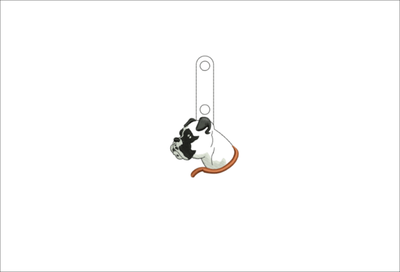 Bulldog Key Fob