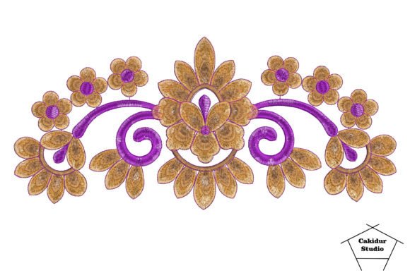 Purple Twig Flowers